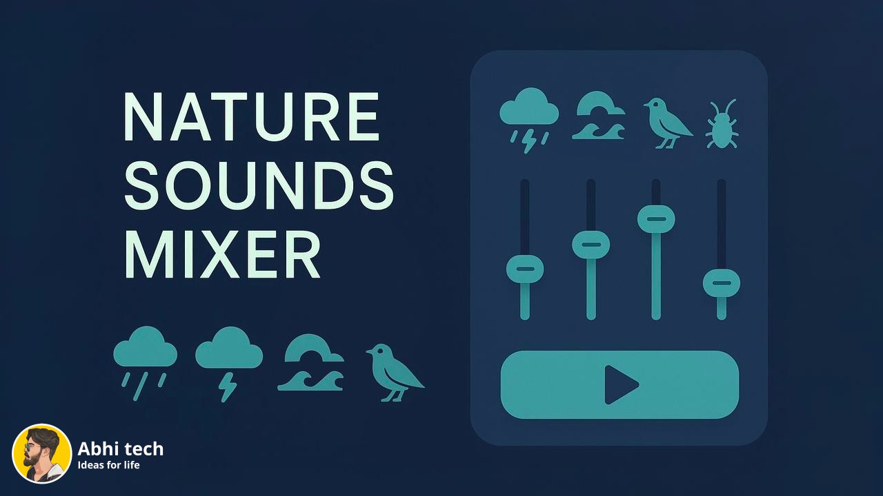 Nature Sounds Mixer